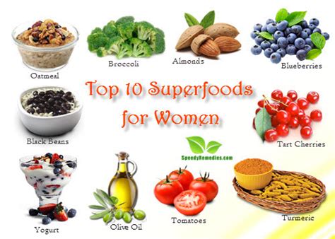 Check spelling or type a new query. Top 10 Superfoods for Women | Speedy Remedies