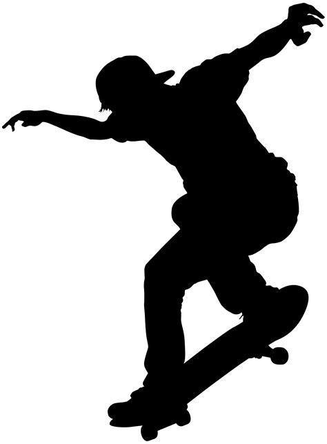 Skateboard Silhouette Png Free Image Png All Png All