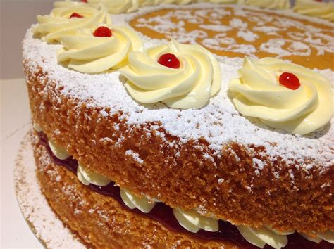 Victoria Sponge Cake Torte Cake Art