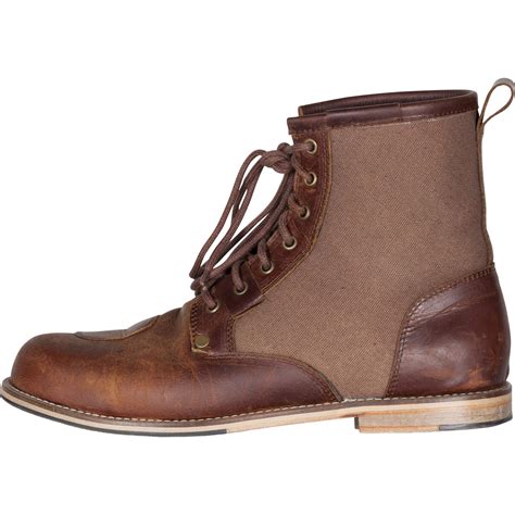 These motorcycle boots for beginners feature a round toe, designed to give your toes enough room for wiggle. Spada Pilgrim Leather Motorcycle Boots Low Cut Bike Urban ...