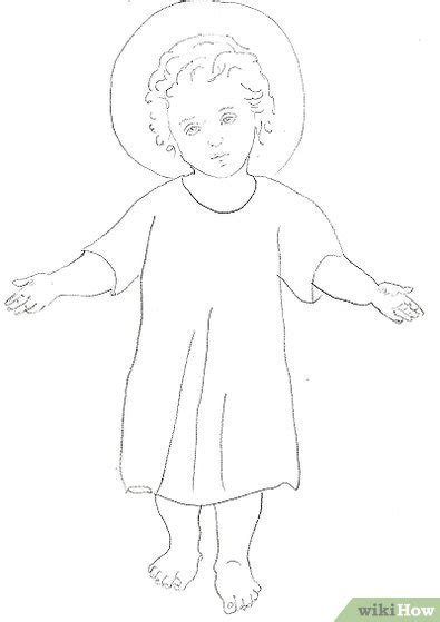 How To Draw Baby Jesus 8 Steps With Pictures Wikihow