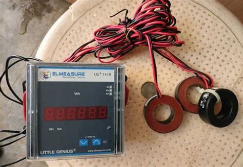 Elmeasure Three Phase Electric Kwh Meter For Industrial Automation