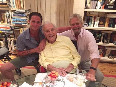 Kirk Douglas Just Turned 101 And Son Michael Shared Intimate Photos Of