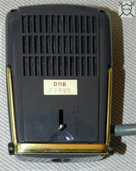 Mikrofon Telefunken D11b 1962