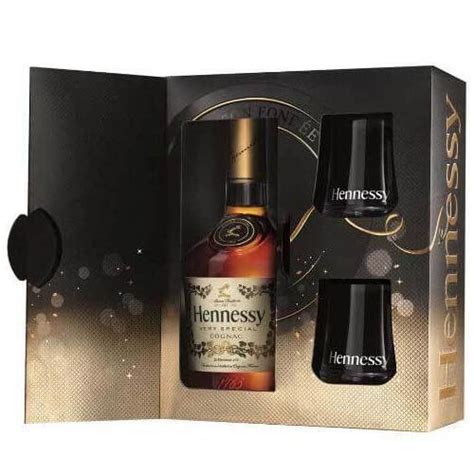 Hennessy Vs Very Special Cognac T Set 2 Tumbler Glasses Birthday T Ebay