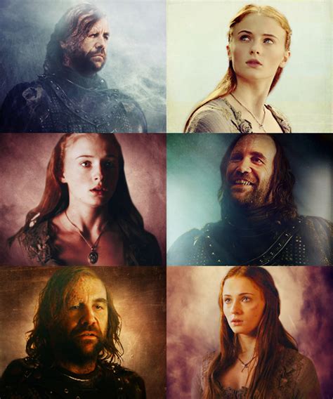 Sandor Clegane And Sansa Stark Game Of Thrones Fan Art 34695531 Fanpop