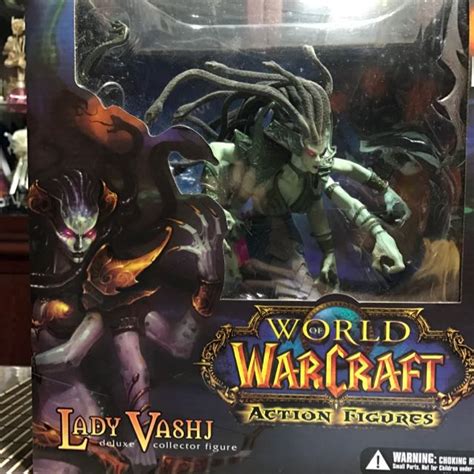 lady vashj world of warcraft deluxe collector figure hobbies and toys toys and games on carousell