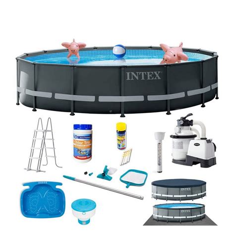 Intex Pool 26326gn Ultra Xtr Framepool Set 488x122cm