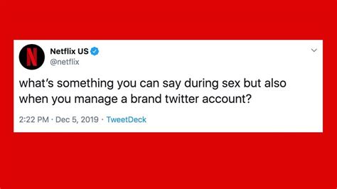 Netflixs Twitter Co Opts Say During Sex Meme Depressing Everybody
