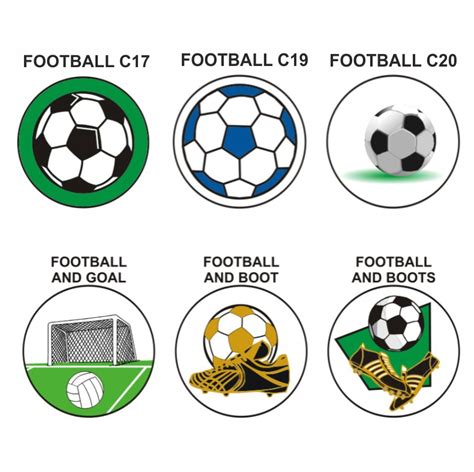 Football A Pk Of 5 25mm Centres