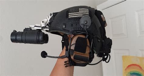 Sold Ballistic Helmet With Nods Hopup Airsoft