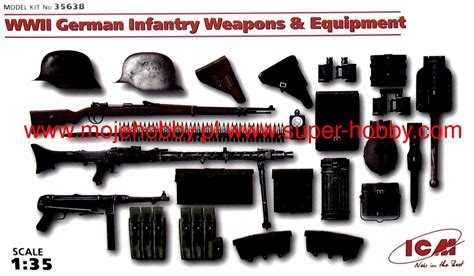 Wwii German Infantry Weapons And Equipment Icm 35638