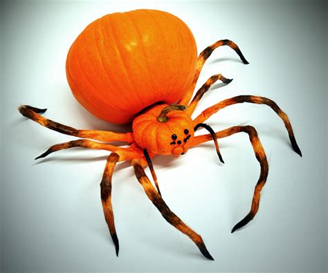 Spider Pumpkin Jack O Lantern 16 Steps With Pictures Instructables