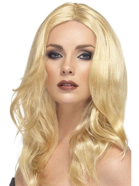 26 Blonde Glamour Wavy Long Superstar Women Adult Halloween Wig Costume Accessory One Size