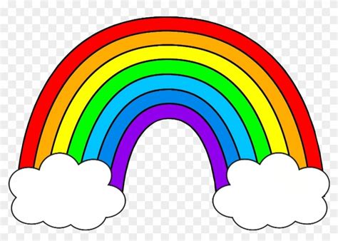 Free Download These Rainbow Clip Art Kids Rainbow Colours Hd Png