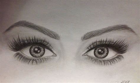 Beautiful Eyes Drawingpencil