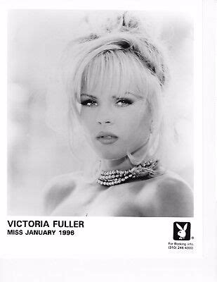 Playboy Playmate Victoria Fuller Portrait X B W Head Shot Photo Original Ebay