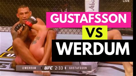 Fabricio Werdum Vs Alexander Gustafsson UFC Full Fight Gracie