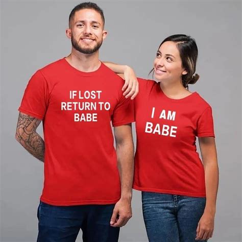 Funny Couple Shirts I Am Babe In 2022 Funny Couple Shirts Couple