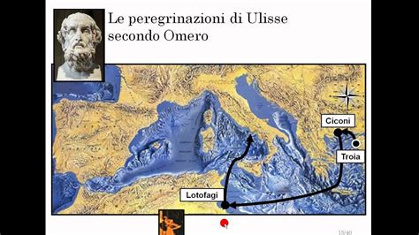 Viaggio Di Ulisse Cartina Odissea Ecco La Mappa Interattiva Dei