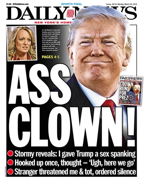 stormy daniels reveals tryst with trump that started with her spanking him with magazine and
