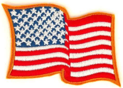 Tactical American Flag Waving Iron On Biker Embroidered Patch Ebay