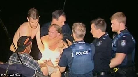 Half Naked Gold Coast Woman Arrested For Ramming Police Car While Her