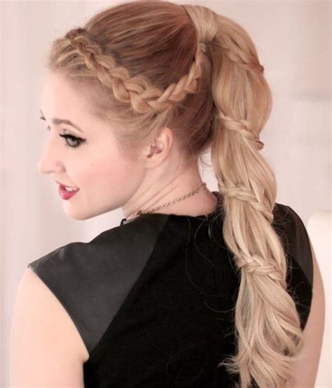 18 Cute Braided Ponytail Styles Popular Haircuts