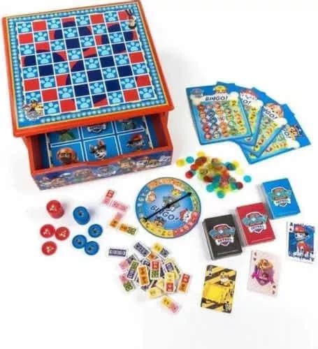 Paw Patrol Set 7 Juegos De Mesa Spin Master Mercadolibre