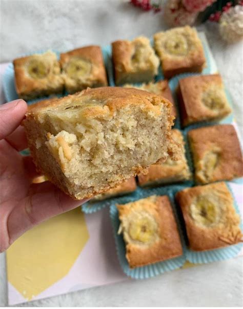 Resep Banana Cake Panggang Yang Lembut