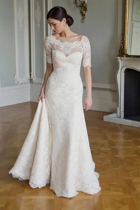 6% coupon applied at checkout. Fit And Flare Wedding Dress | Kleinfeld Bridal