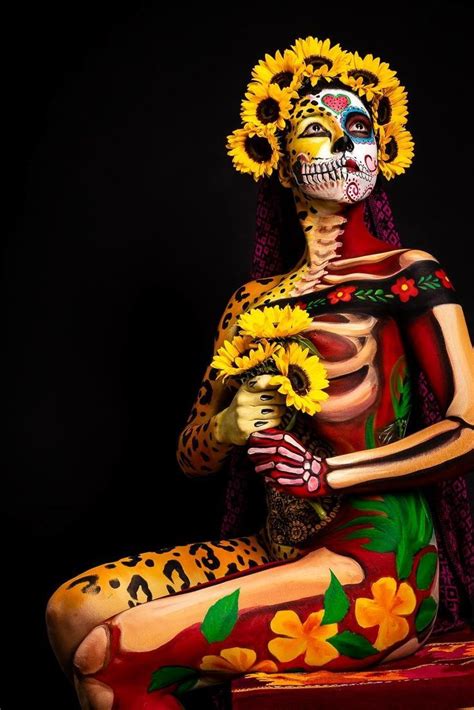 Morto Bodypaint Bodypaint Morto Body Art Painting Mexican