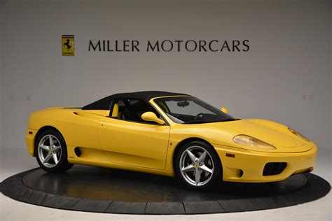 Find the perfect ferrari 360 stock photo. Used 2003 Ferrari 360 Spider 6-Speed Manual For Sale (Special Pricing) | Miller Motorcars Stock ...