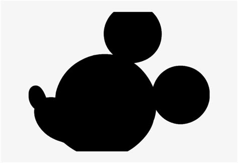 Mickey Mouse Outline Silhouette Svg