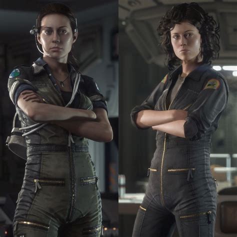 Alien Isolation Amanda Ripley Proving Jumpsuits Can Be Sexy Alien