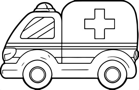 Best Ideas For Coloring Ambulance Coloring Pages Free