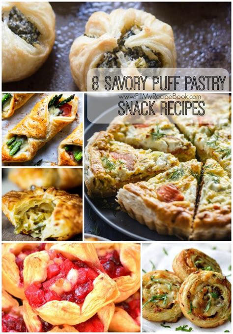8 Savory Puff Pastry Snack Recipes Fill My Recipe Book
