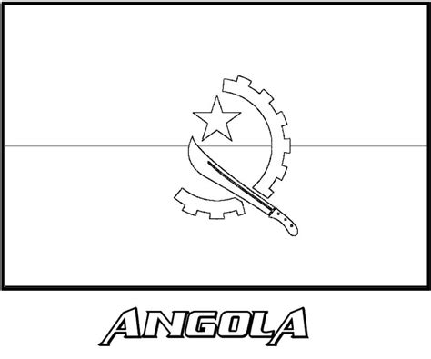 Melhores Desenhos Para Colorir Bandeira De Angola Para Colorir Porn Sex Picture