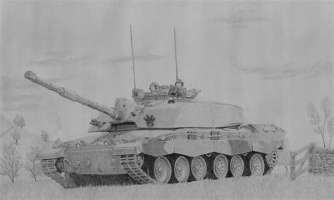 British Army Challenger 2 Main Battle Tank By Gladis79 On Deviantart