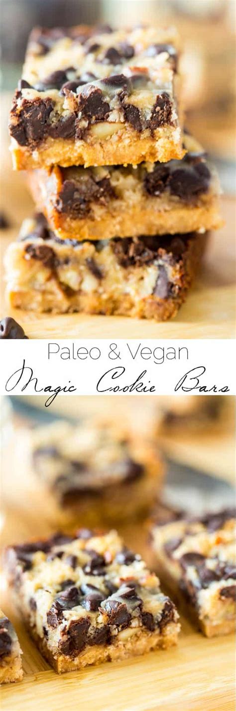 Check spelling or type a new query. Paleo Magic Cookie Bars {Vegan} | Food Faith Fitness