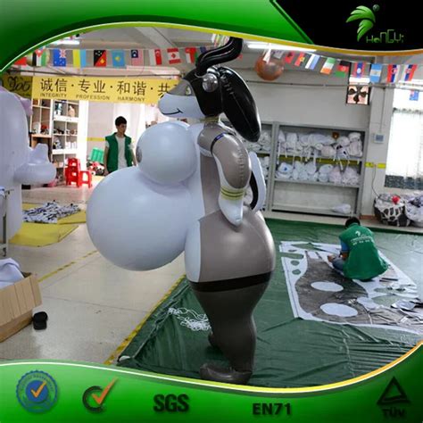 Sex Big Boobs Inflatable Girl Animal Toy Hongyi Inflatable Sexy Cartoon
