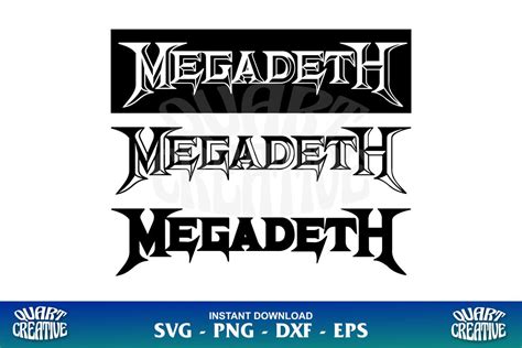 Megadeth Logo SVG Gravectory