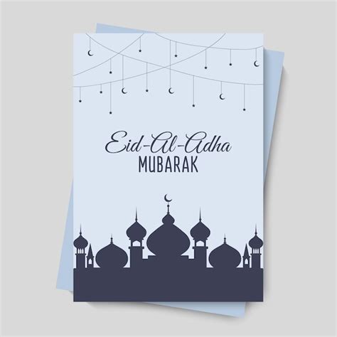 Premium Vector Happy Ramadan Mubarak Greeting Card