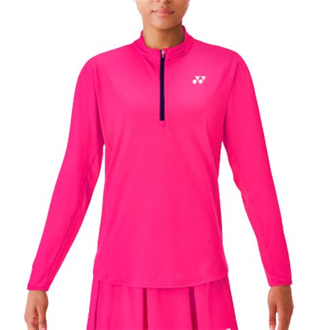 Yonex Shirt Tee Long Sleeve Rg Wn Rose Pink Ss23 Baseline Racquets