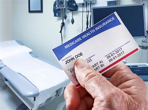And finally, at the bottom of the card. Medicare Health Insurance Card In Medical Office Stock Photo - Download Image Now - iStock