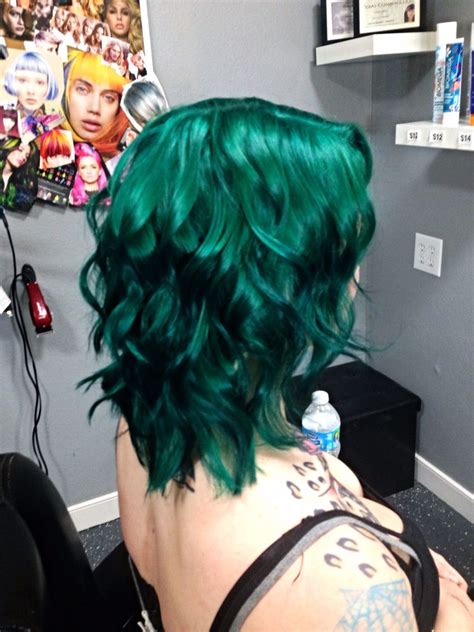 Pravana Vivids Green Green Hair Colors Green Hair Hair Looks