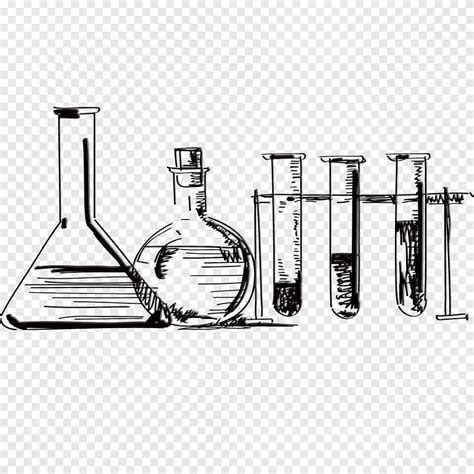Free Download Test Tube And Beaker Sketch Science Biology