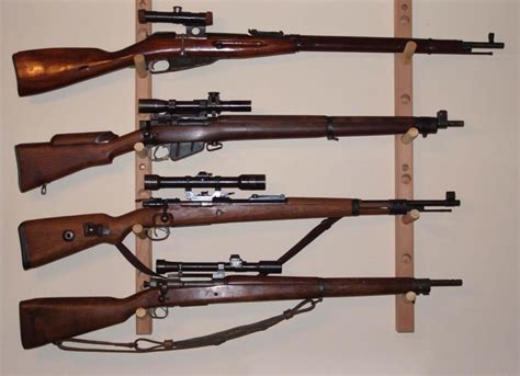 Sniper Rifles Of World War Two Above Is A