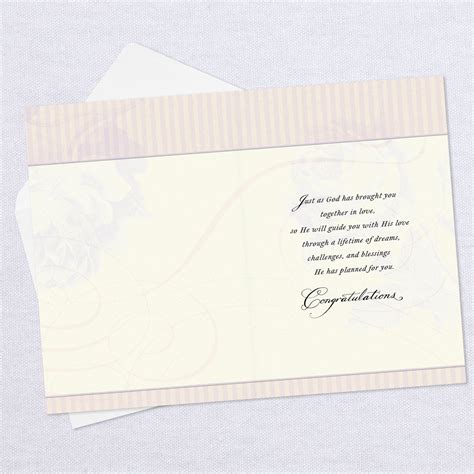 Gods Plans Religious Wedding Card Greeting Cards Hallmark