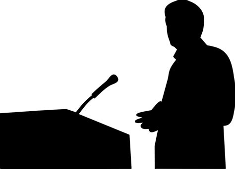 Public Speaking Vector Png Clipart Full Size Clipart 5201199
